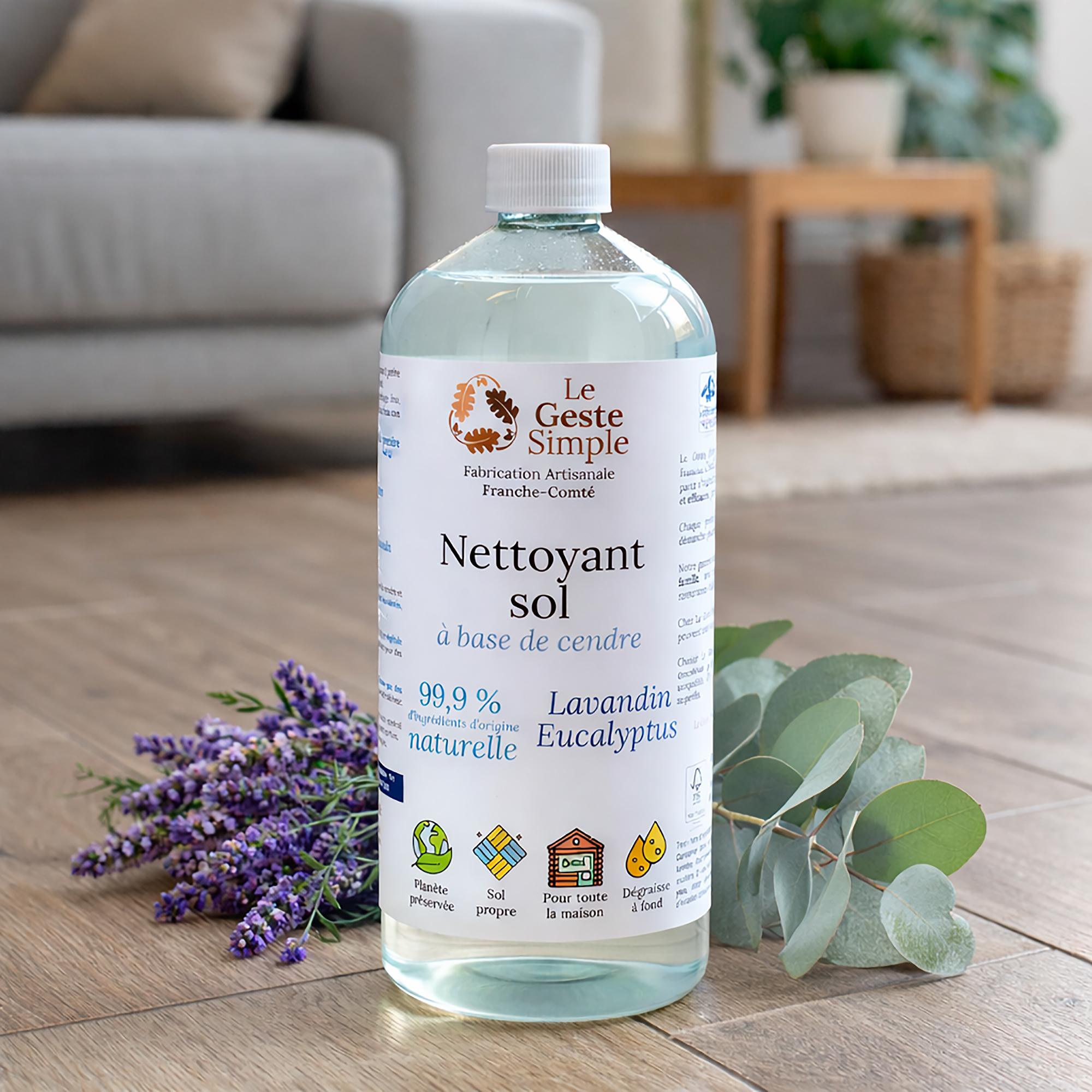 Nettoyant Sol à base de cendre - Lavandin Eucalyptus