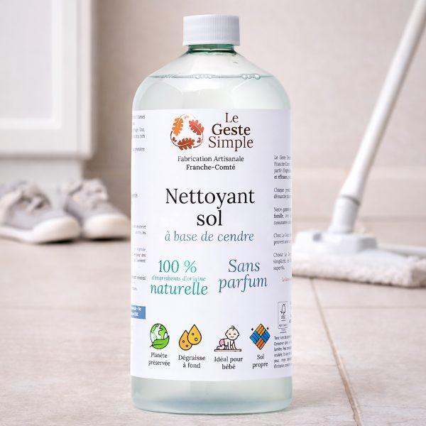 Nettoyant Sol à base de cendre - Sans parfum