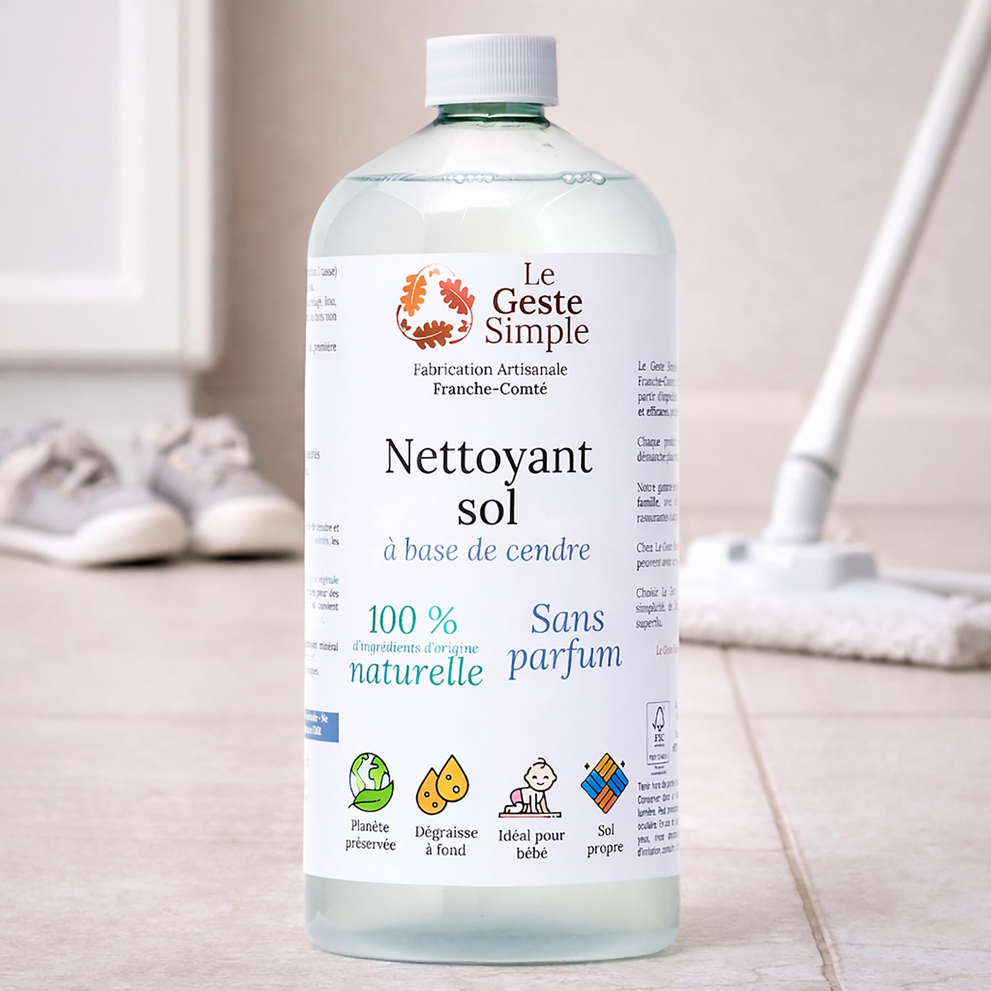 Nettoyant Sol naturel - Sans parfum